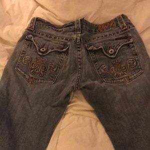 Miss me jeans size 28  inseam 29